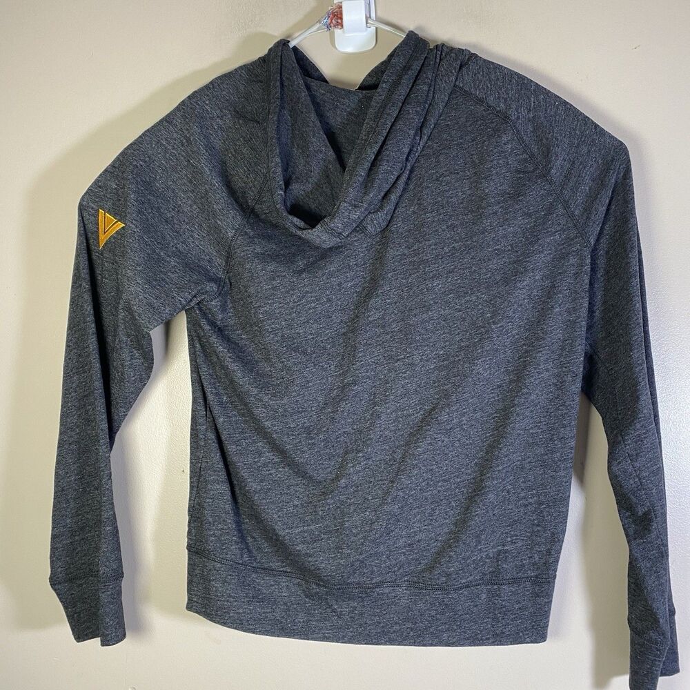 American Giant Women’s Large Lightweight Full Zip Hoodie Black Color - Picture 6 of 10